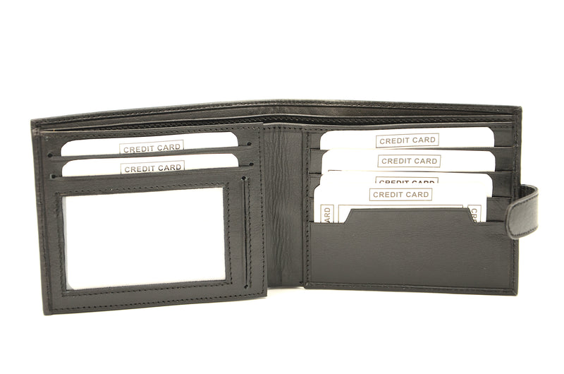 Leather Wallet BSW 2BK